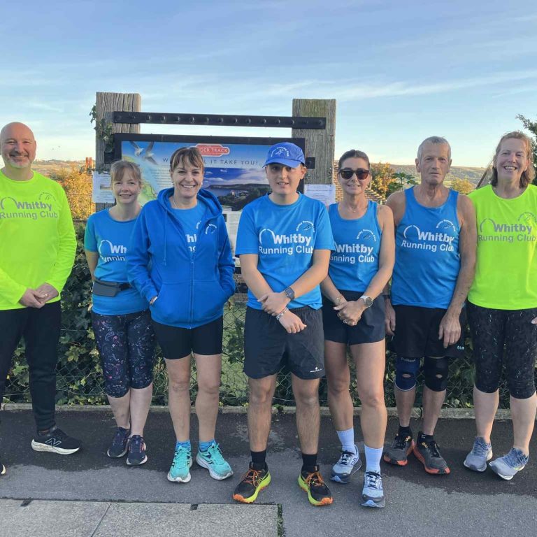 Whitby Running Club Merchandise Whitby Running Club modelling Sprinters Merchandise
